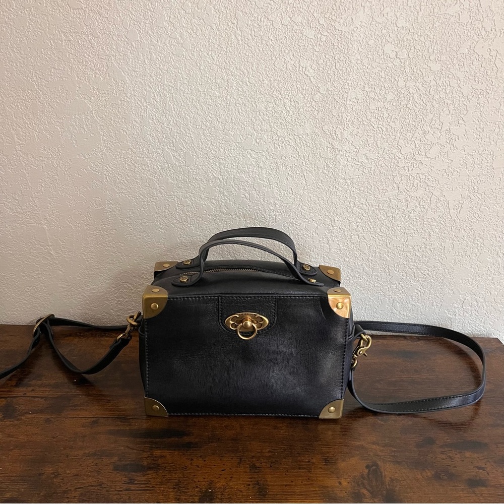 EMMA FOX Paramount Craftsmanship & City Chic Like Brass Corner Protector Satchel
